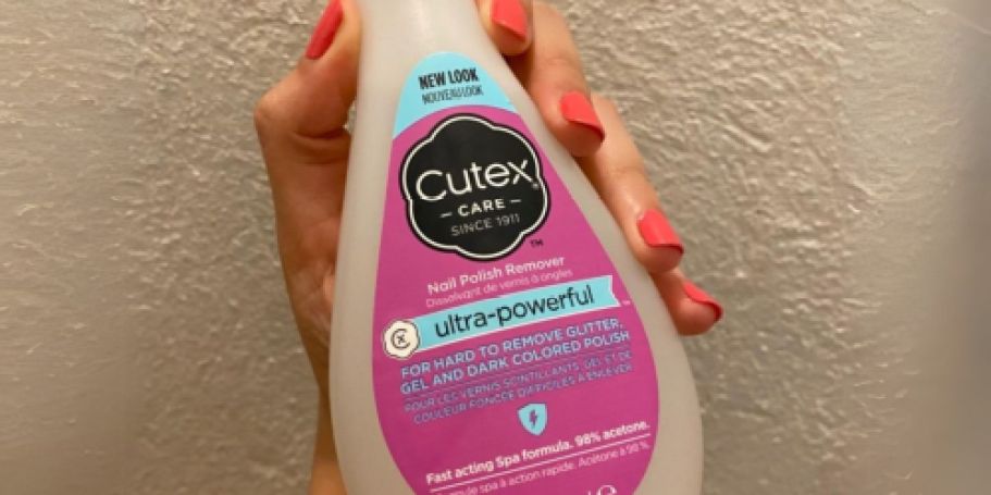 Cutex Gel Nail Polish Remover Bottle Just $1.67 Shipped on Amazon