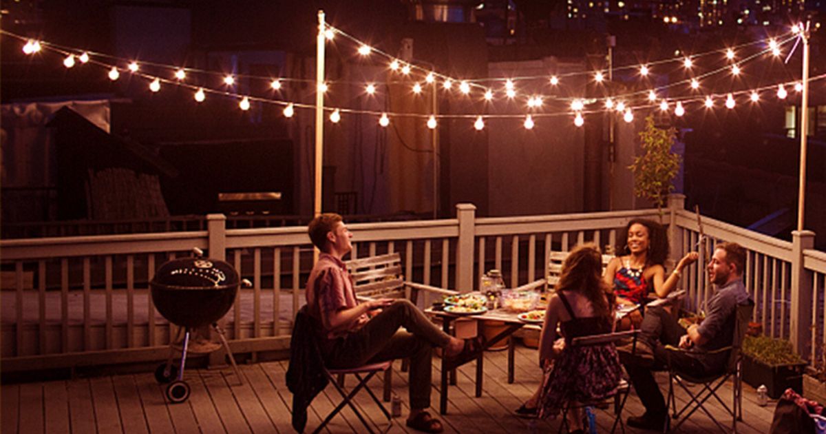 Outdoor LED String Lights Only $10.99 Shipped for Prime Members (Reg. $17)