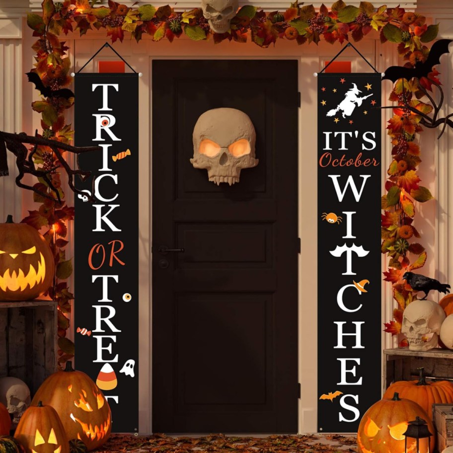 Dazonge Halloween Front Door Decorations from Amazon