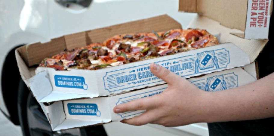 WOW! Large Domino’s Pizza with ANY Crust + ANY Toppings Just $9.99