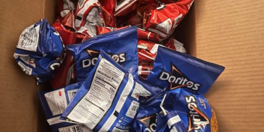 Doritos Variety Snack Bags 40-Pack Just $11.92 Shipped on Amazon (Only 26¢ Each)