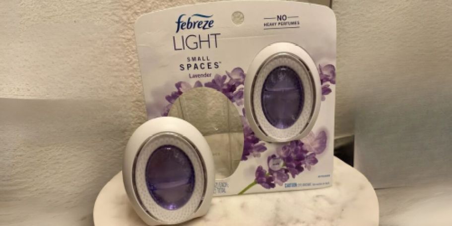 Febreze Small Spaces Air Freshener 2-Pack Just $3 at Target (Regularly $6)