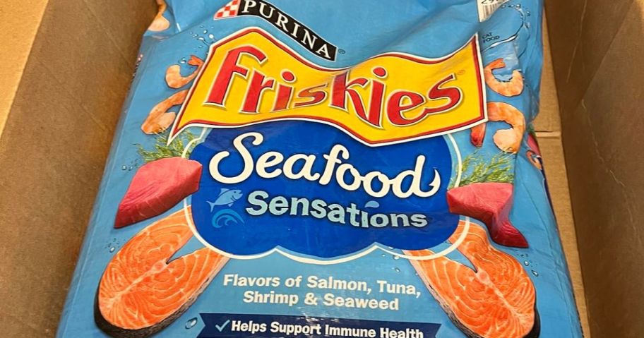 Huge Bag of Friskies Seafood Sensations Cat Food