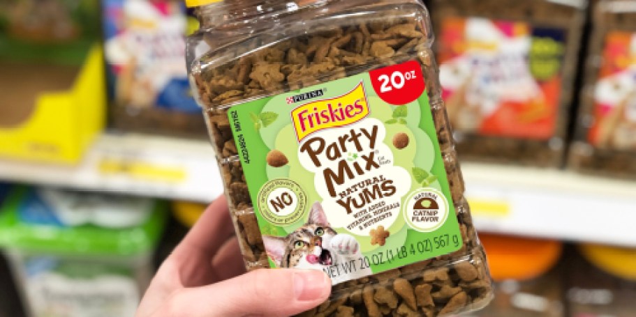 Friskies Cat Treats 20oz Canister Only $6 Shipped on Amazon (Regularly $10)