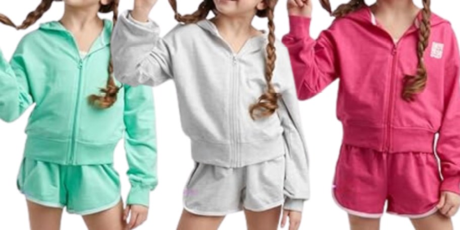 Up to 75% Off Steve Madden Girls Clothing on Walmart.online | Hoodie & Shorts Set JUST $5.93!