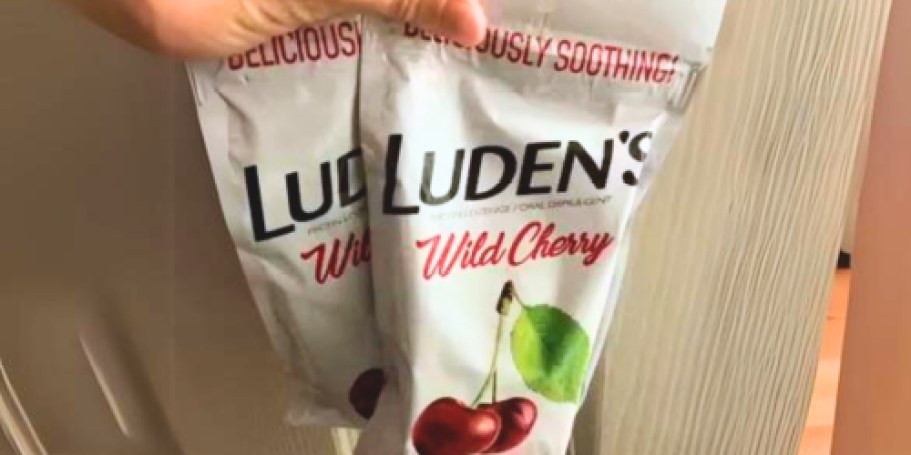 Luden’s Throat Drops 30-Count Bag JUST 82¢ Shipped on Amazon!