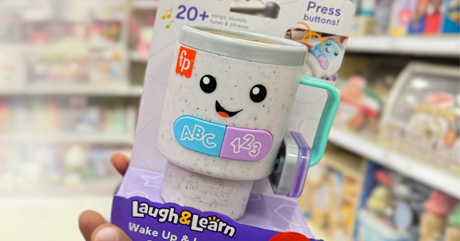 Fisher Price Laugh & Learn Coffee Mug Only $4.40 on Target.online (Reg. $10)