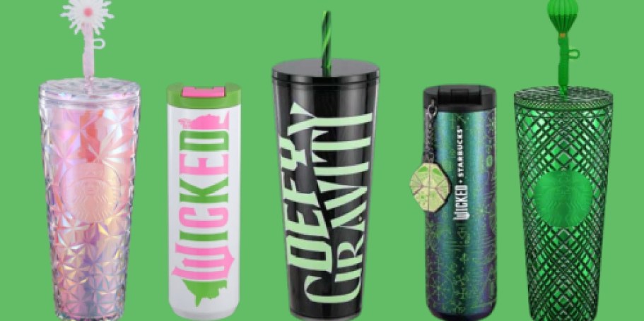 NEW Starbucks Wicked Reusable Cups, Tumblers, & More onlineing 11/7!