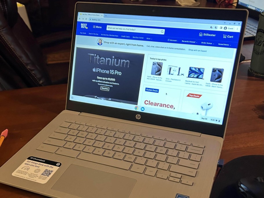  HP chromebook laptop