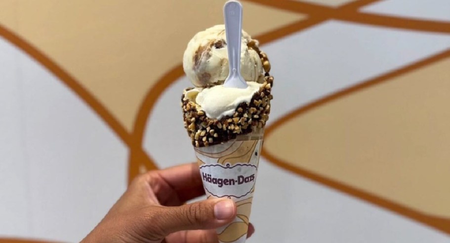 FREE Häagen-Dazs Mini Ice Cream Cone or Cup (No Purchase Necessary)