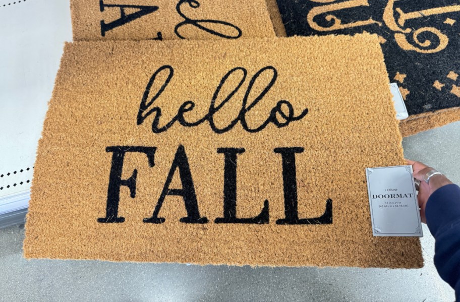 Hello Fall Doormat from Target