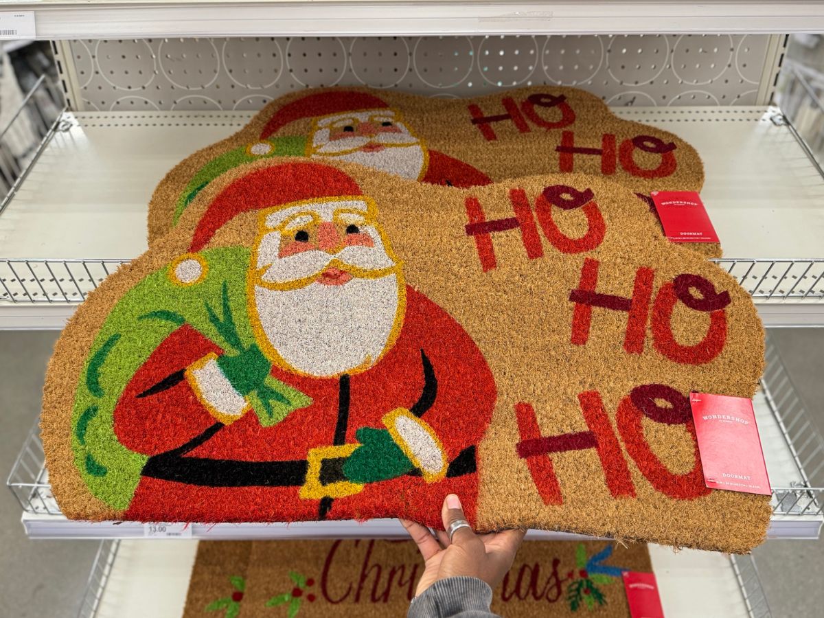 New Target Christmas Doormats Available for Just $13!