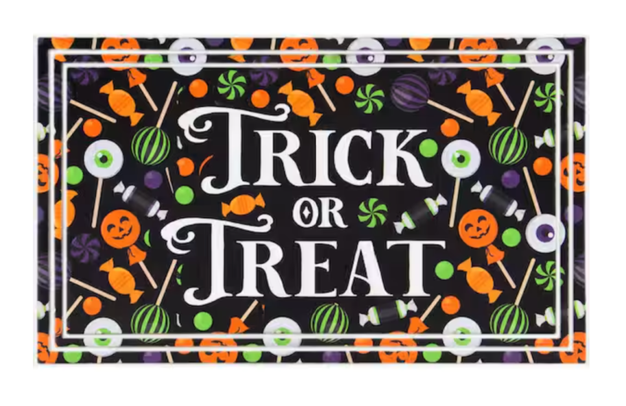 Trick or Treat Halloween Doormat from Home Depot