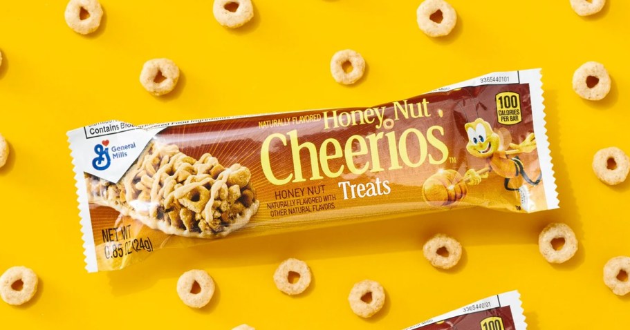 General Mills Honey Nut Cheerios Breakfast Bars 8-Count Only $2.99 Shipped on Amazon