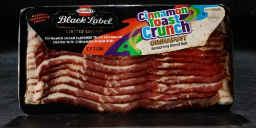 Cinnamon Toast Crunch Bacon onlineing to Walmart (Will You Add to Your Grocery List?!)