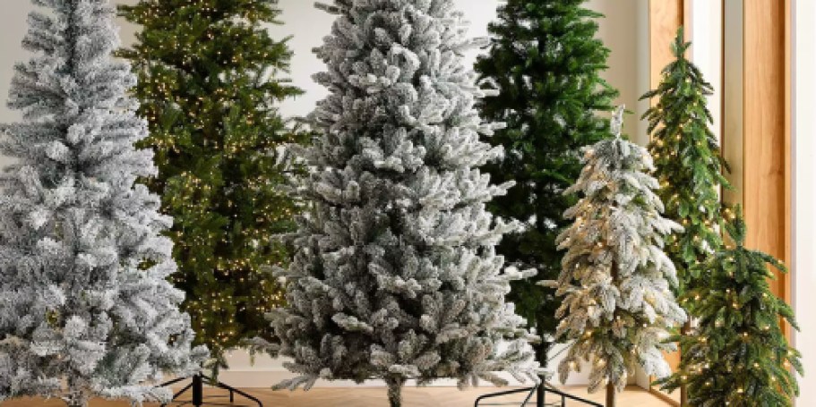 Flocked 7.5′ Pre-Lit Christmas Tree Just $64 Shipped + Earn $15 Kohl’s Cash (Reg. $150)