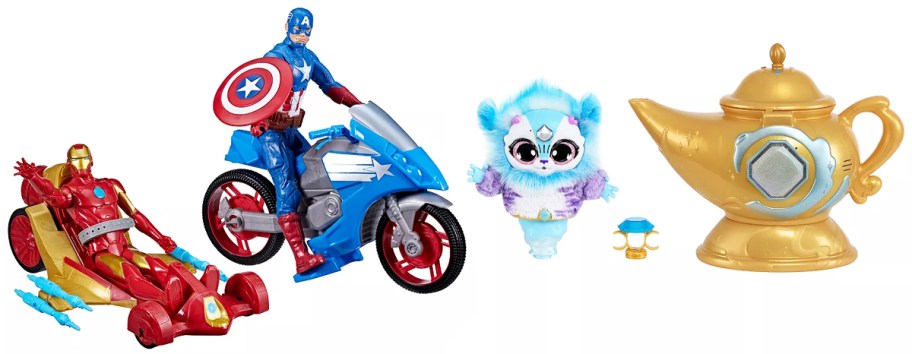 Marvel and Magic Mixies toys