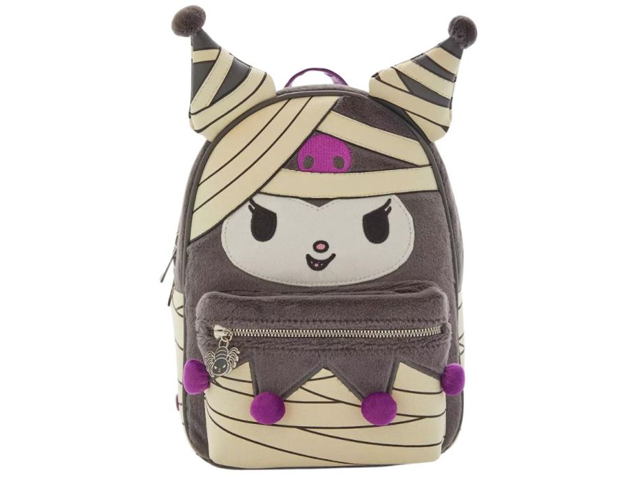 Kuromi Mummy Figural Mini Backpack 