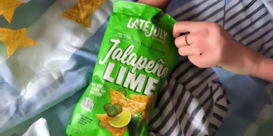 Late July Snacks Jalapeno Lime Tortilla Chips Only $2.75 Shipped (Reg. $5)