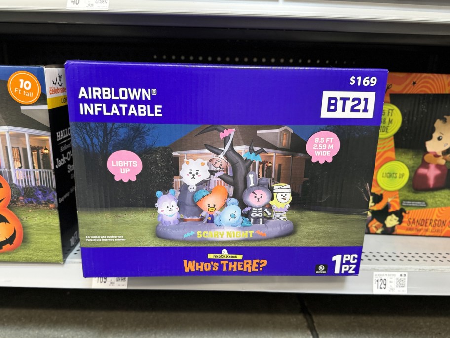 BT21 Line Friends halloween inflatable