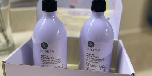 Luseta Biotin Shampoo & Conditioner Set Only $17 on Amazon (Stimulates Hair Growth)