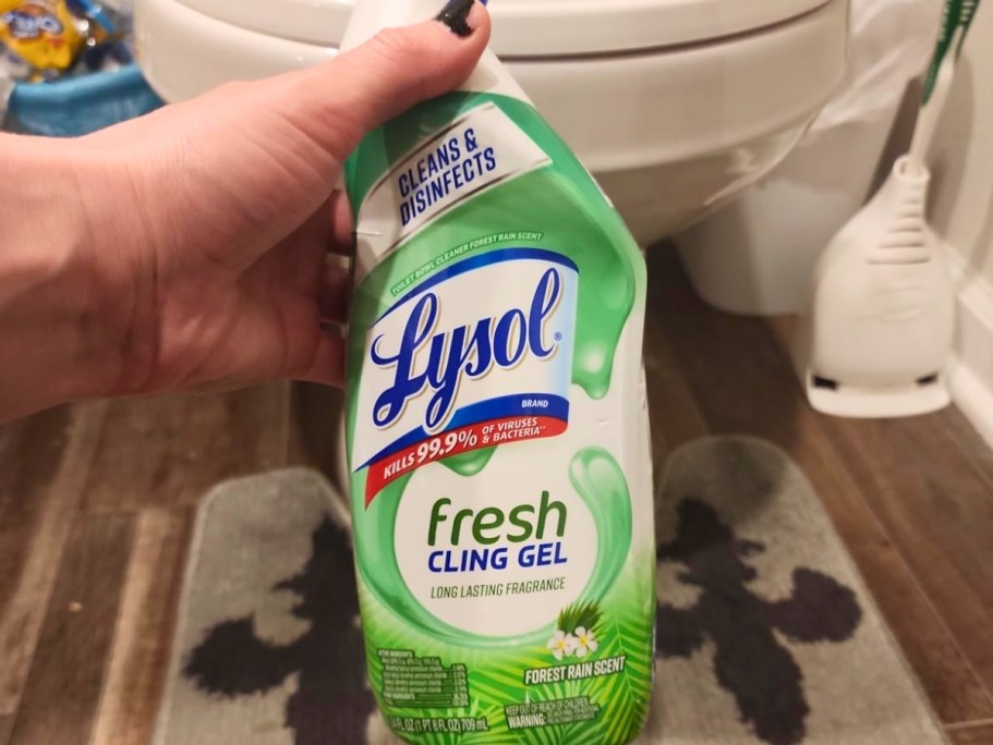 Lysol Toilet Bowl Cleaner Gel Only $1.82 Shipped on Amazon