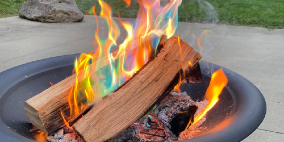 Magic Color Changing Fire Packets 10-Pack Only $8.99 Shipped (Regularly $36)