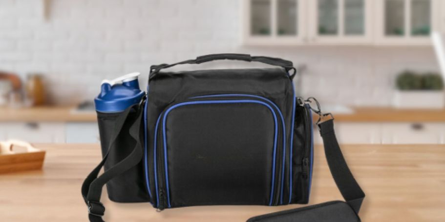 onlineplete Meal Prep Cooler Bag Set Only $14.99 Shipped | Includes Divided Meal Containers!