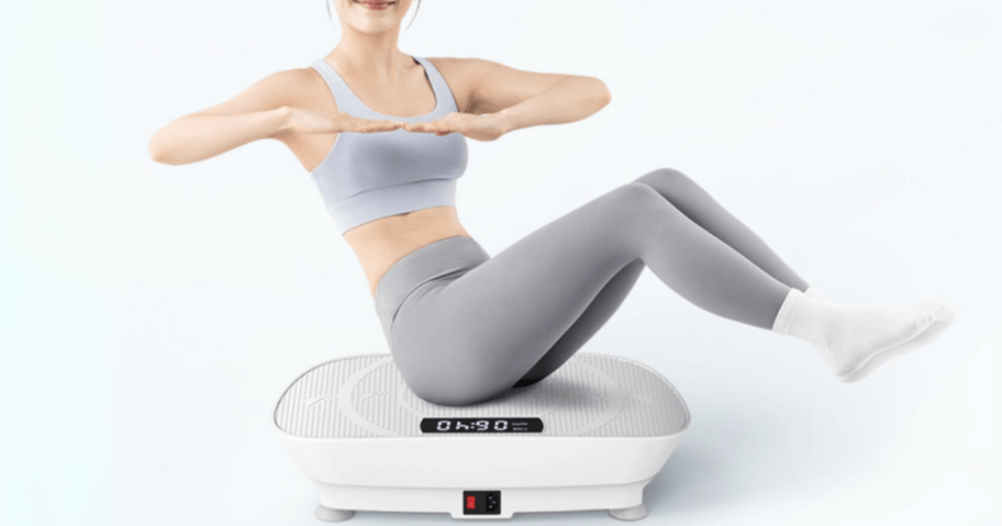 Merach vibration plate exercise machine