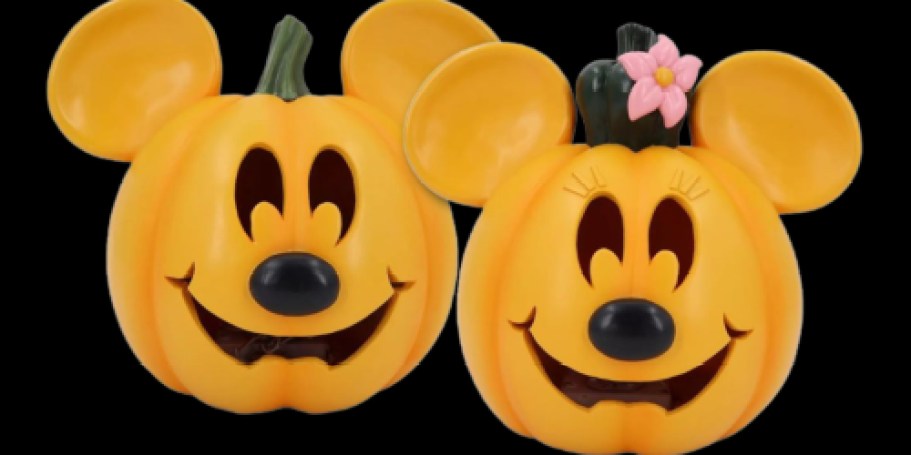 NEW Disney LED Halloween Pumpkins Just $16.77 on Kohls.online (Reg. $35)