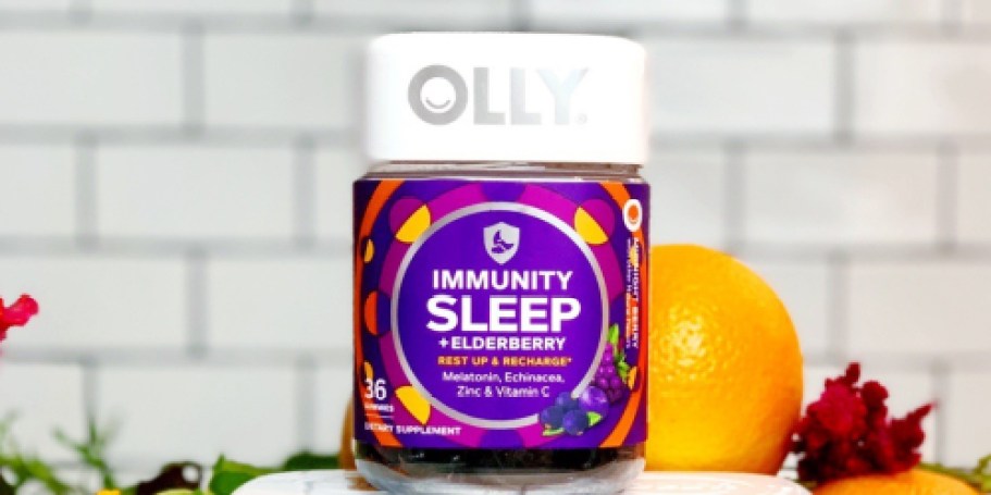 EXTRA Savings on OLLY Vitamins = Immunity Sleep Gummies 36-Count Just $10.92 Shipped