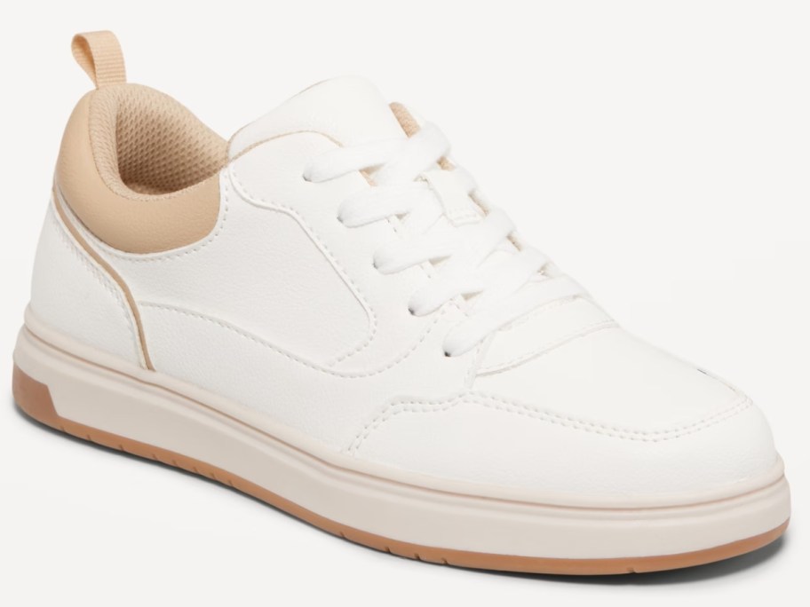 Old Navy Boys Faux Leather Sneakers