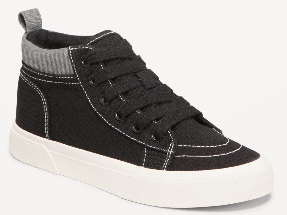 Old Navy Boys High-Top Canvas Sneakers