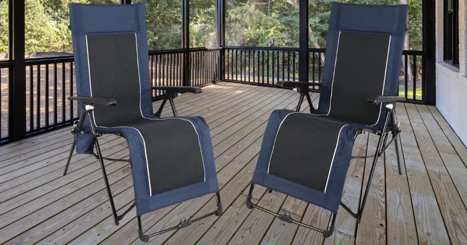 TWO Ozark Trail Zero Gravity Chairs Only $68 Shipped on Walmart.online (Just $34 Each!)