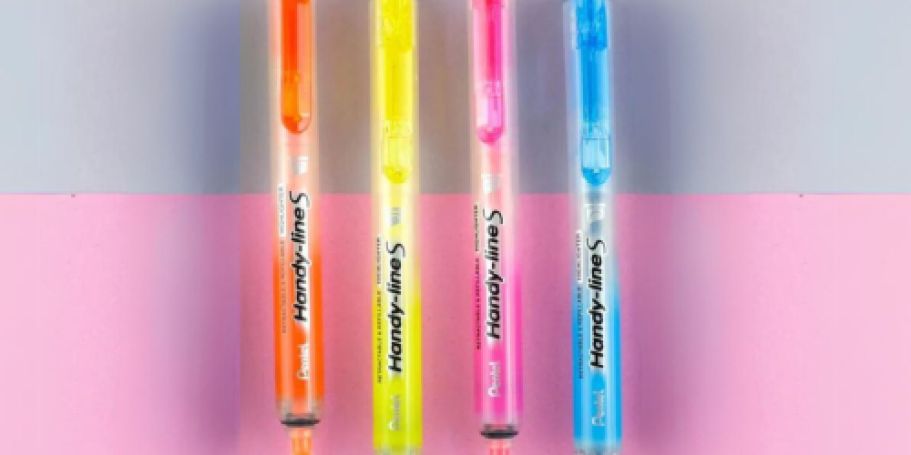 Pentel Highlighters 4-Pack Only $2.84 Shipped on Amazon