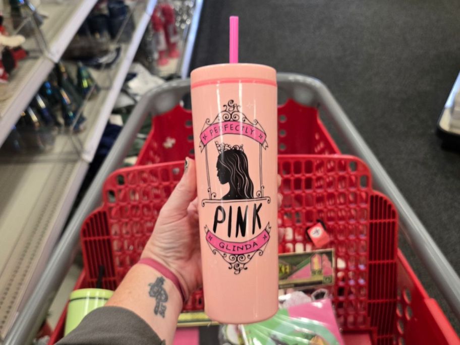 Pink wicked tumbler collection