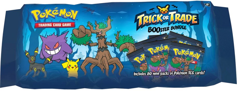 package of Halloween-themed Pokemon cards