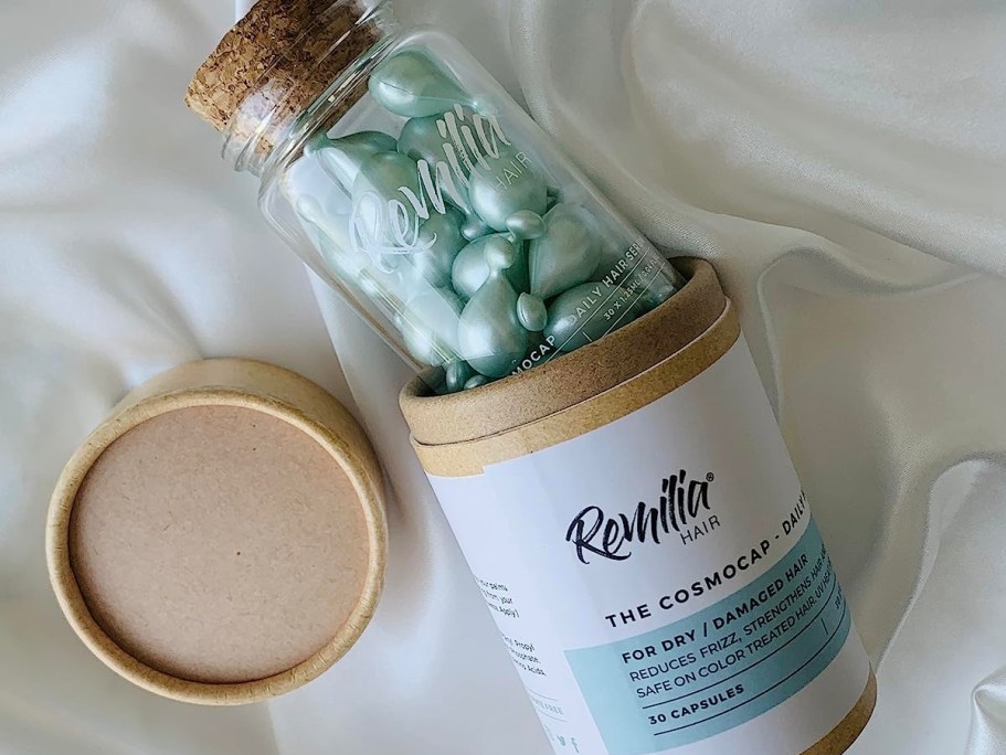 Remilia Haircare Serum Capsules w/ Keratin 30-Count Only $18.89 Shipped on Amazon (Reg. $27)