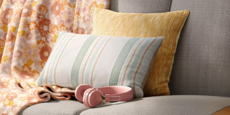 Hurry! 50% Off Target Throw Pillows – Tons of $5 Styles