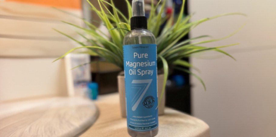 Viral Magnesium Oil Spray Only $11.86 Shipped on Amazon | Thousands of 5-Star Reviews