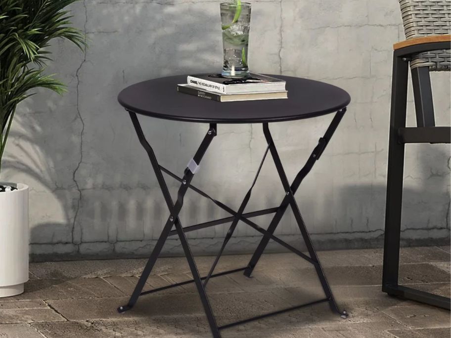 A sonoma goods for life folding patio table