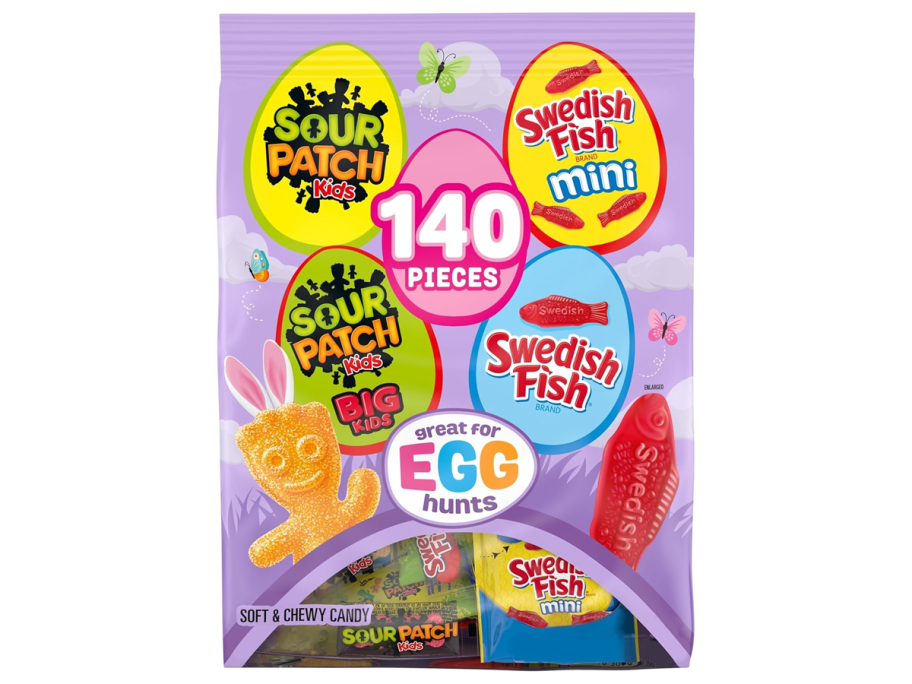 Sour Patch and Swedish Fish Easter Bag