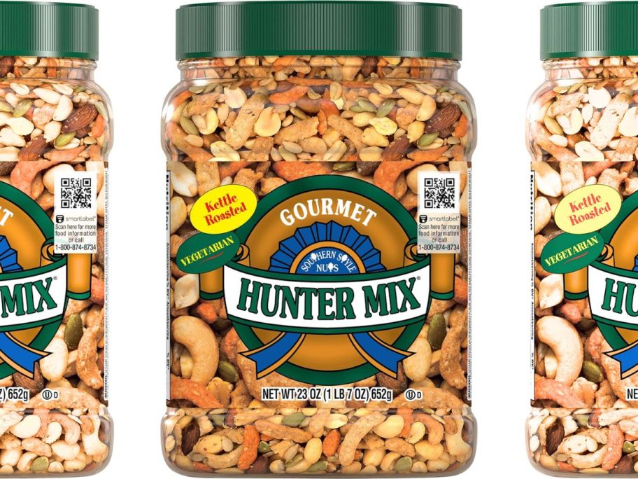 Southern Style Nuts Gourmet Hunter Mix 23oz stock image