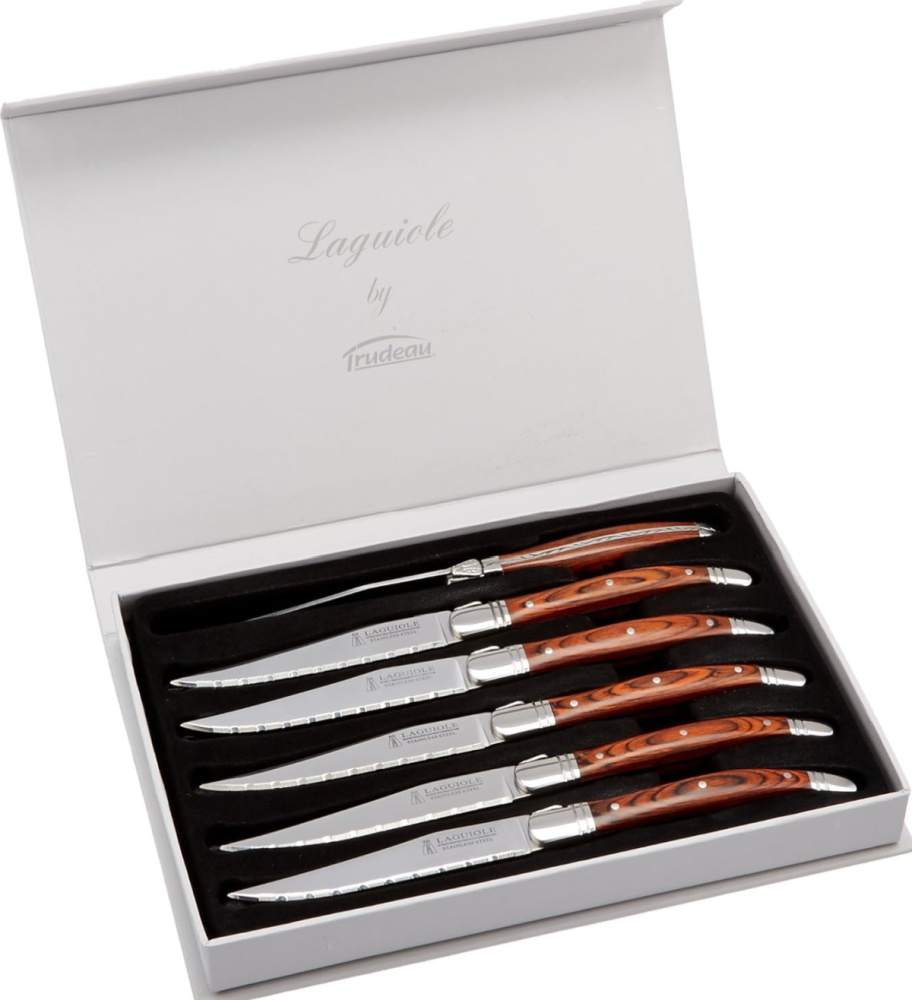 The Trudeau steak knife set