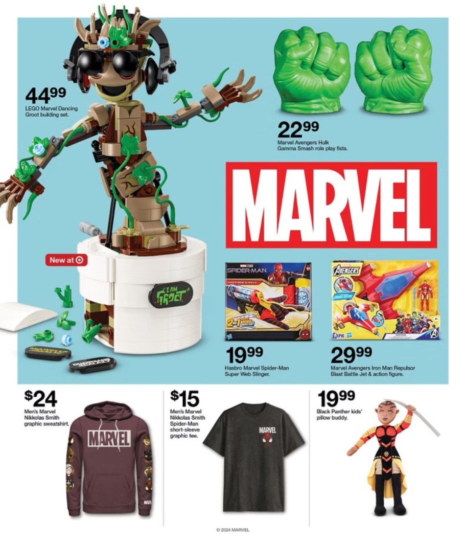 page from Target ad