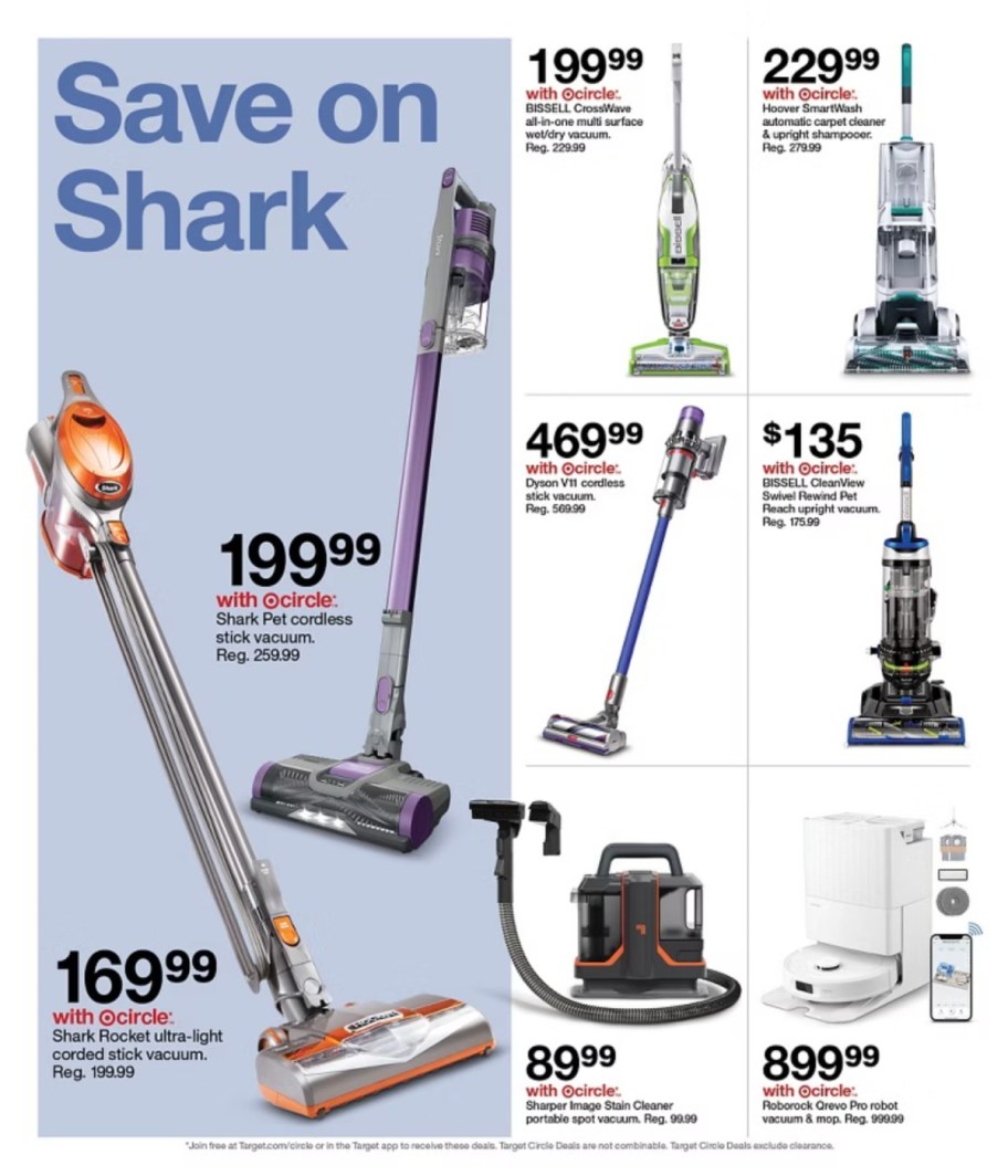 page from Target ad