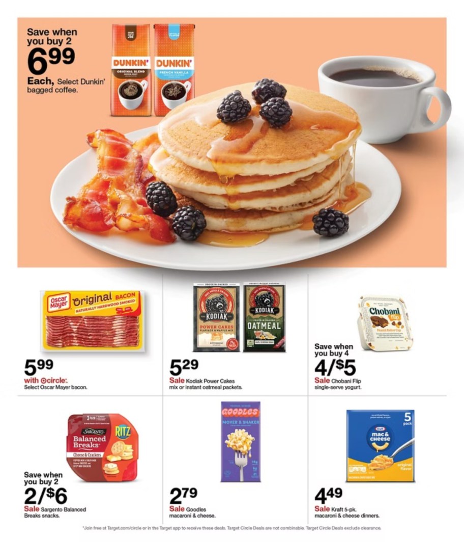 page from Target ad