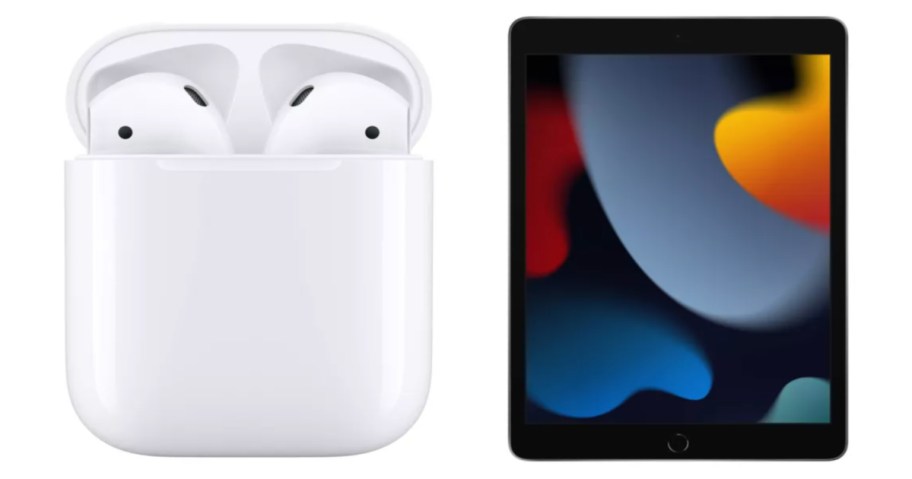 air pods and ipad