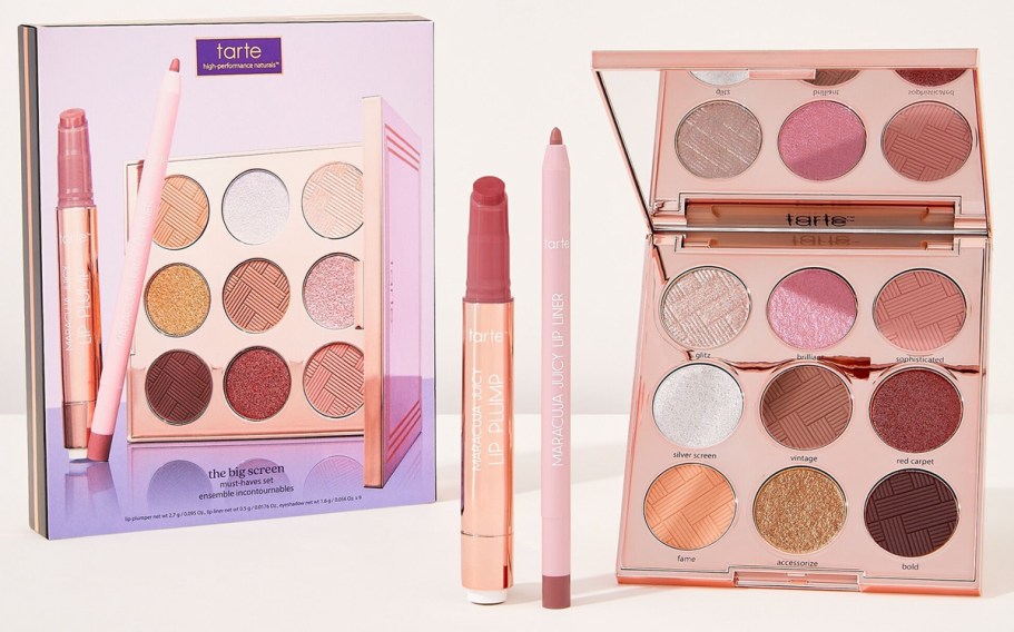 Tarte Holiday Set Just $45 Shipped ($200 Value) | Maracuja Lip Plump, Liner, & Eyeshadow Palette