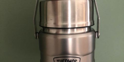 Thermos Stainless Vacuum-Insulated Food Jar w/ 2 Storage Inserts $16.49 at Target (Reg. $33)